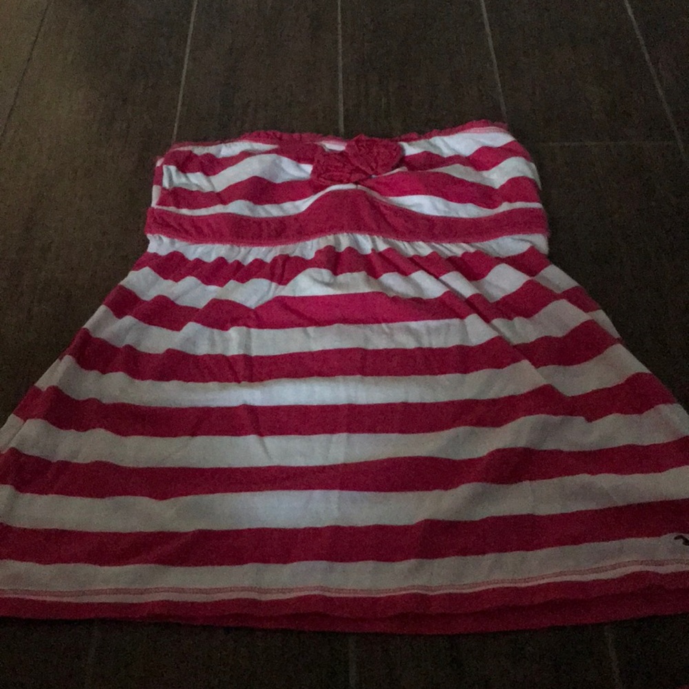 Holister strapless shirt